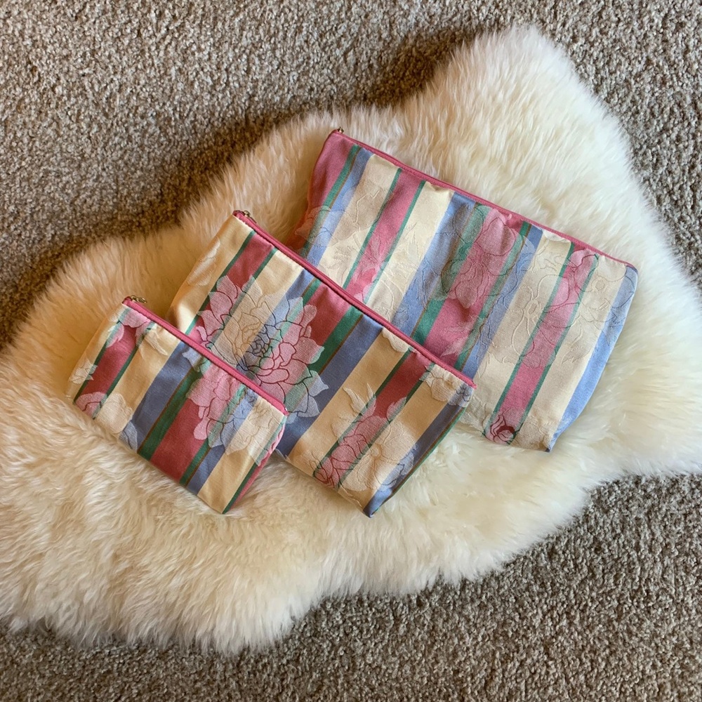 Vintage Toiletry Bag Set